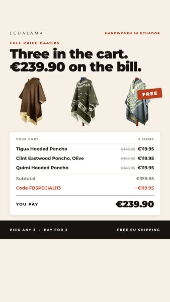 Buy 2, Get 1 Free