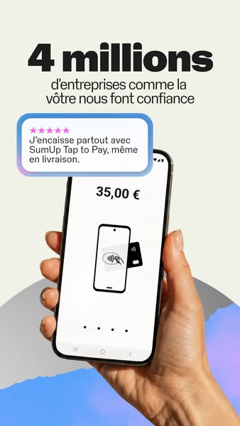 Encaissez sur téléphone