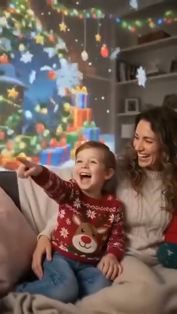 In Sekunden überall Weihnachtsstimmung