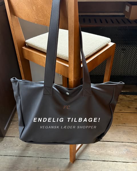 Vegansk lædertaske er tilbage