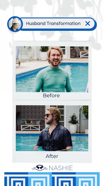 The Nashie - Finally Look Good & Cover Up While Swimming