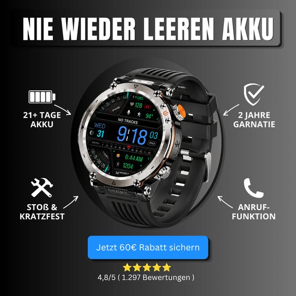 Die stabilste Smartwatch 2026!
