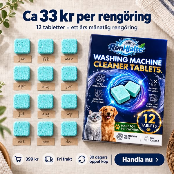 Ren tvätt börjar i en ren maskin