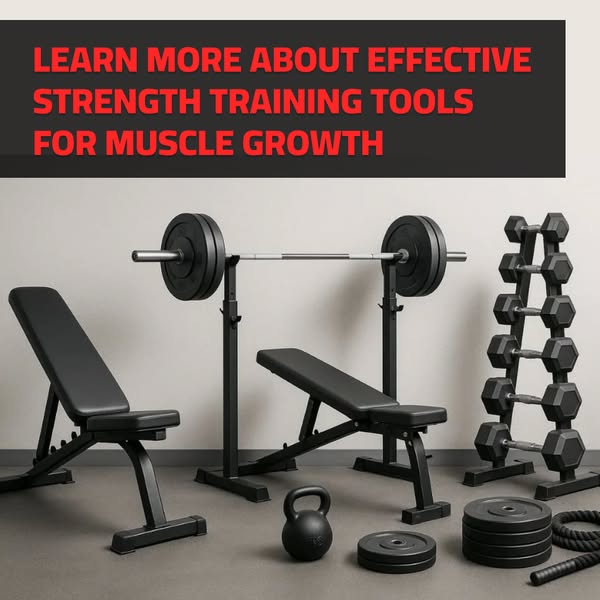 Learn more about effective strength training tools for muscle growth