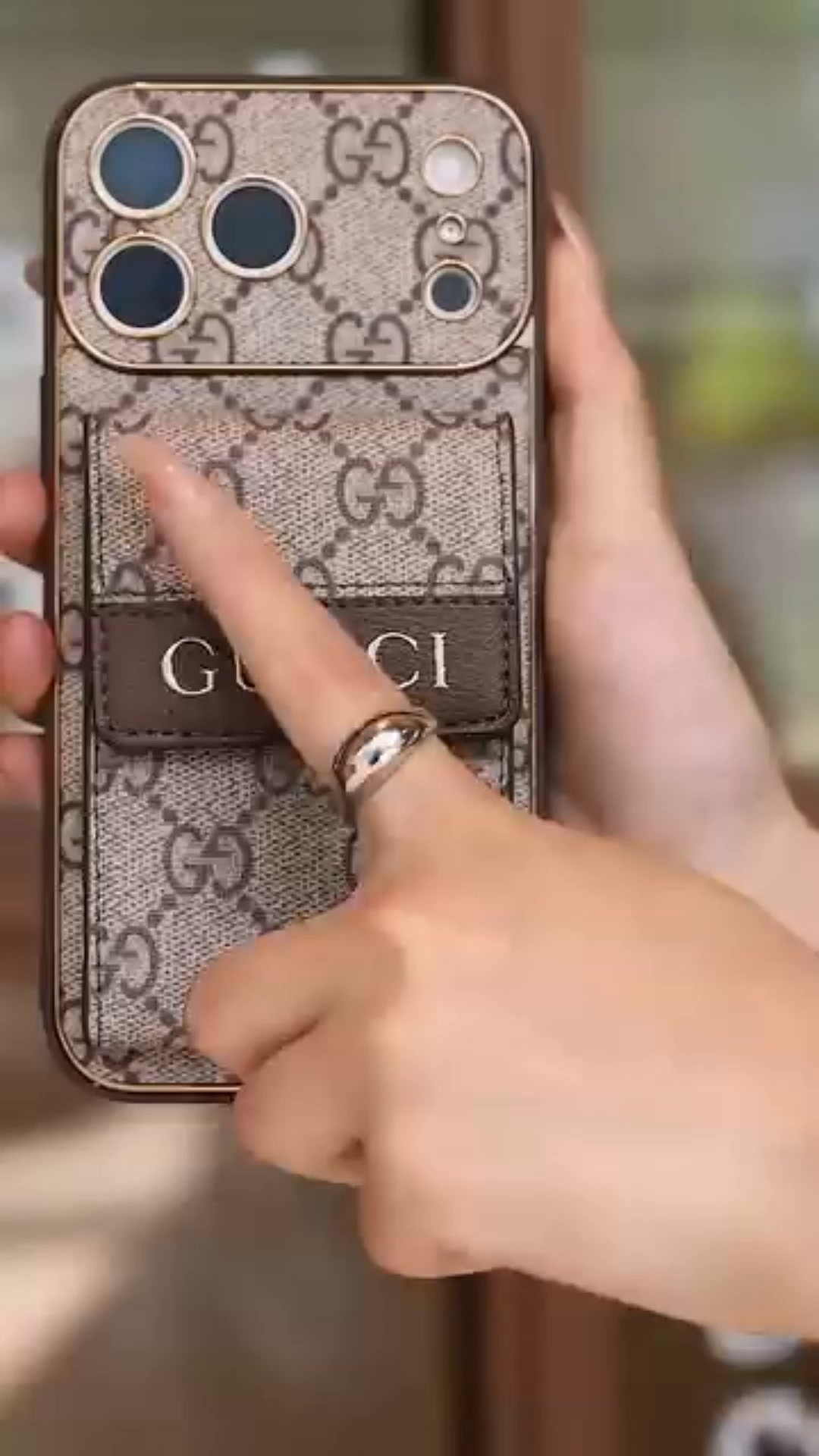 Carry your iphone and cards with ease.