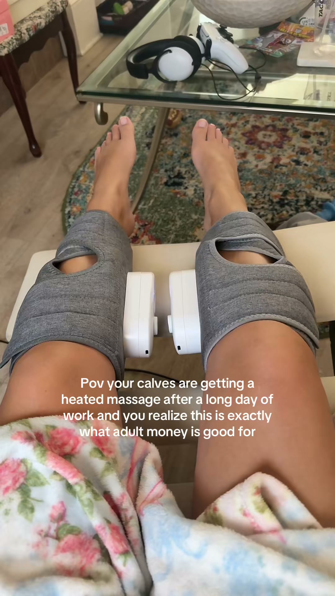 Heated Air Compression Leg Massager — Save 48%