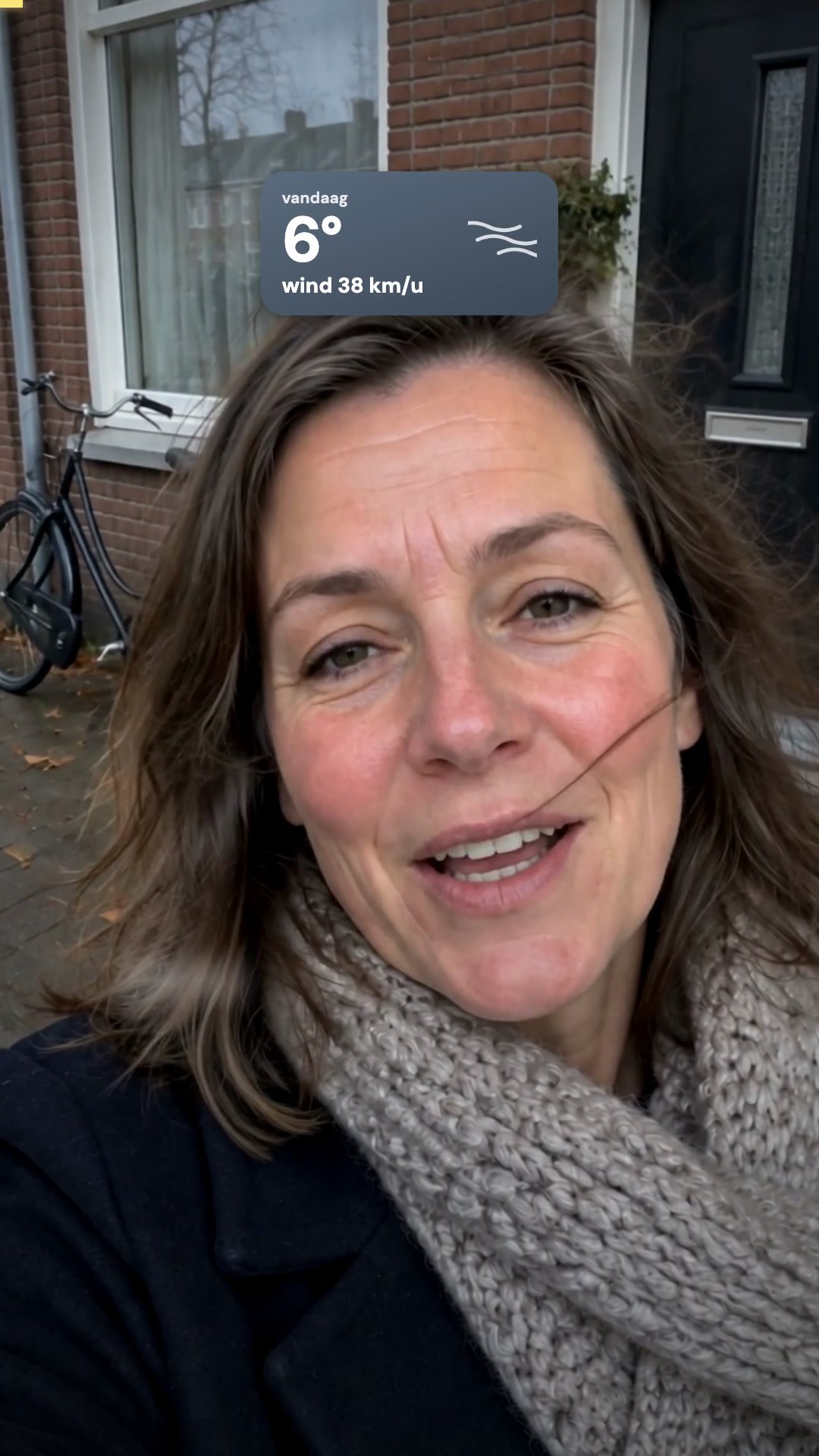 Kou buiten, droog binnen