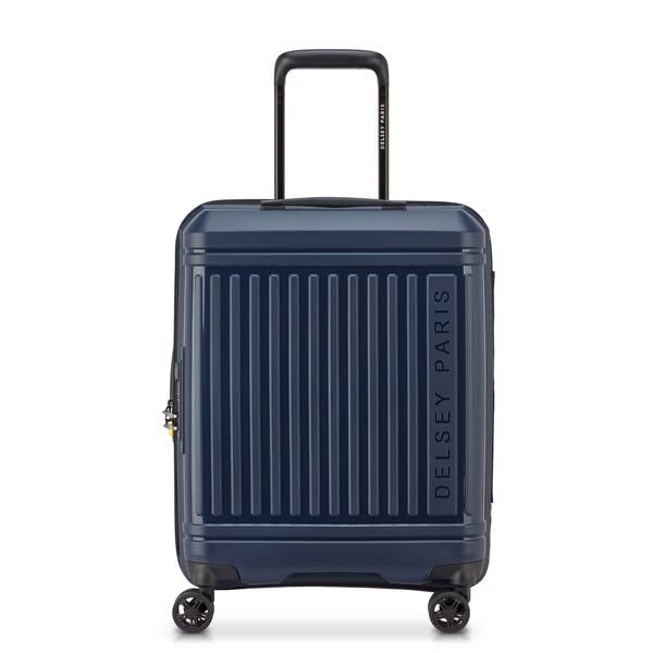 €189| Delsey Βαλίτσα καμπίνας slim expandable 55cm Lutece SE Navy