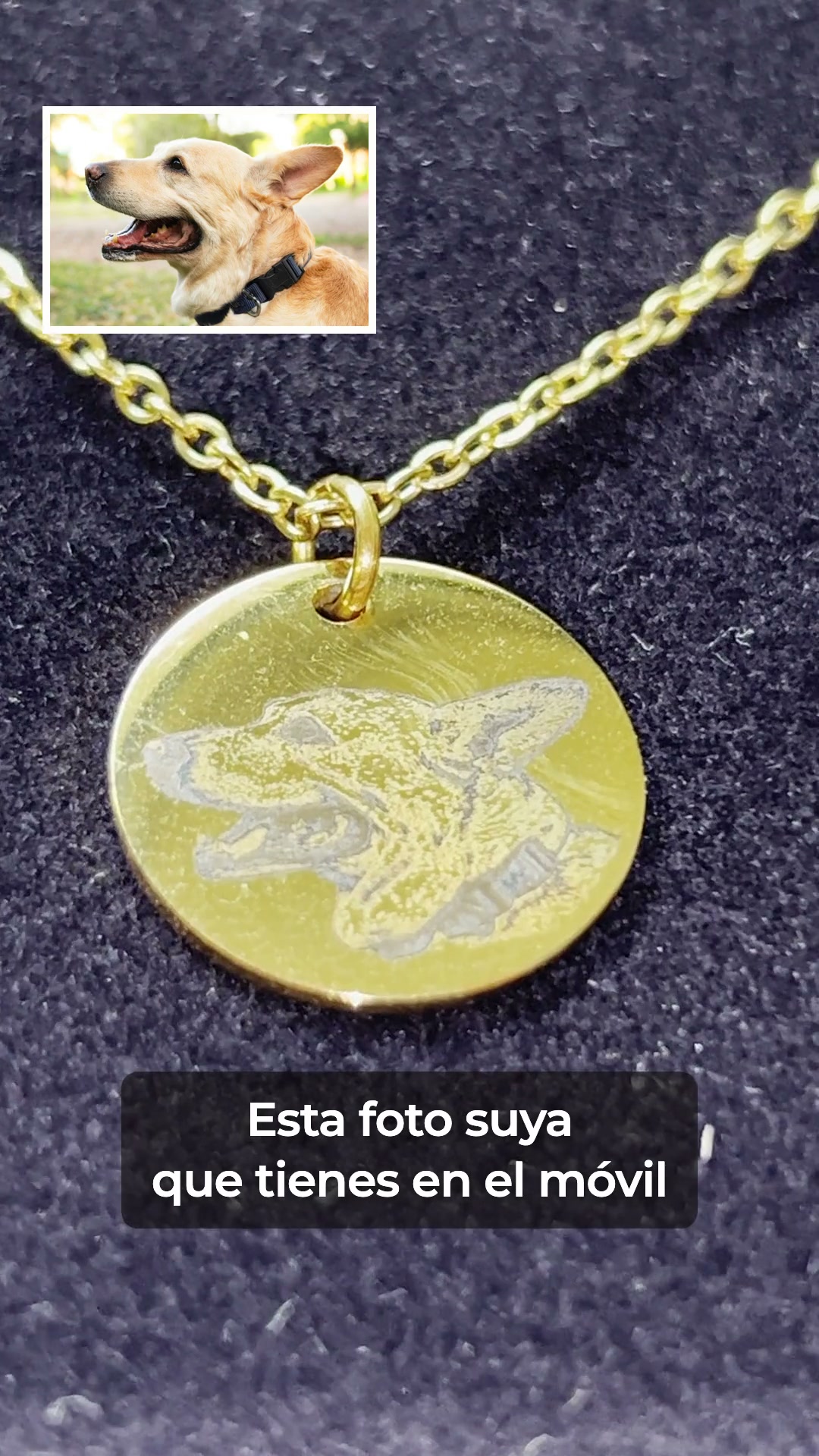 Su mirada, siempre contigo.