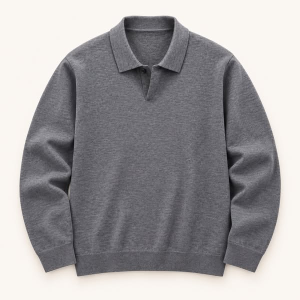 The Emerson Heavyweight Knit Polo