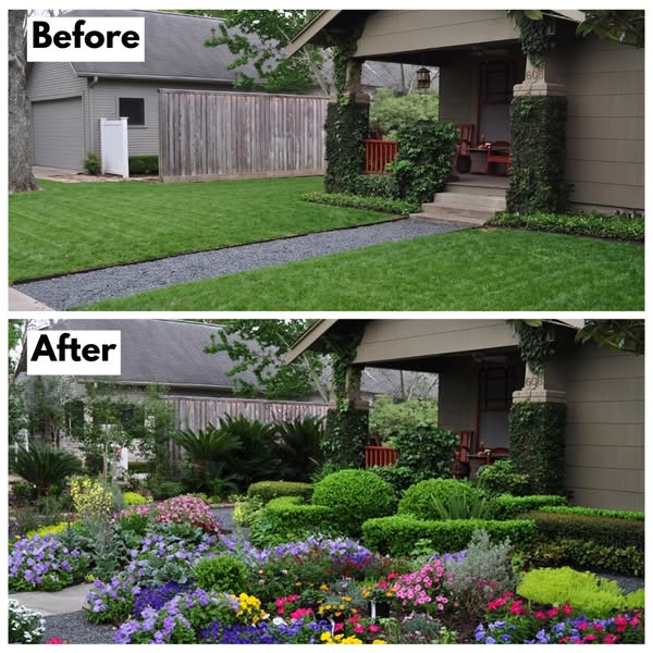 Your garden finally looks alive again
