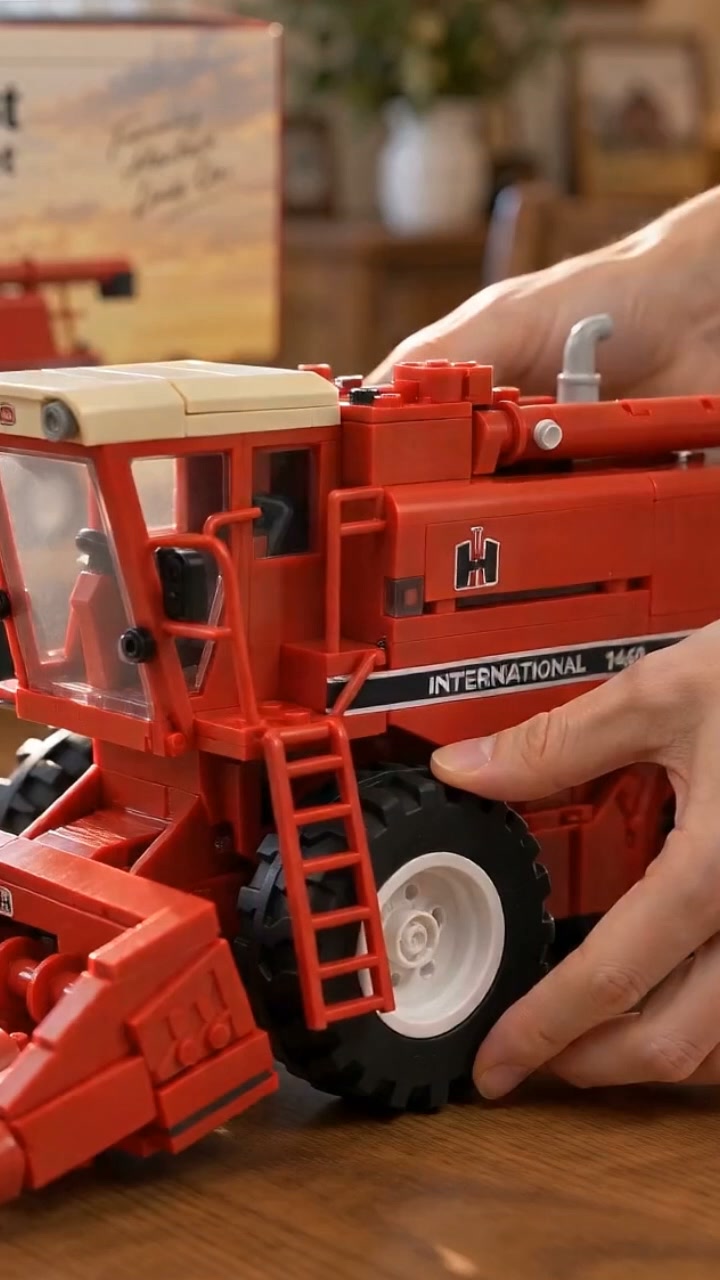 1460 Axial Harvest Heritage Combine Building Set