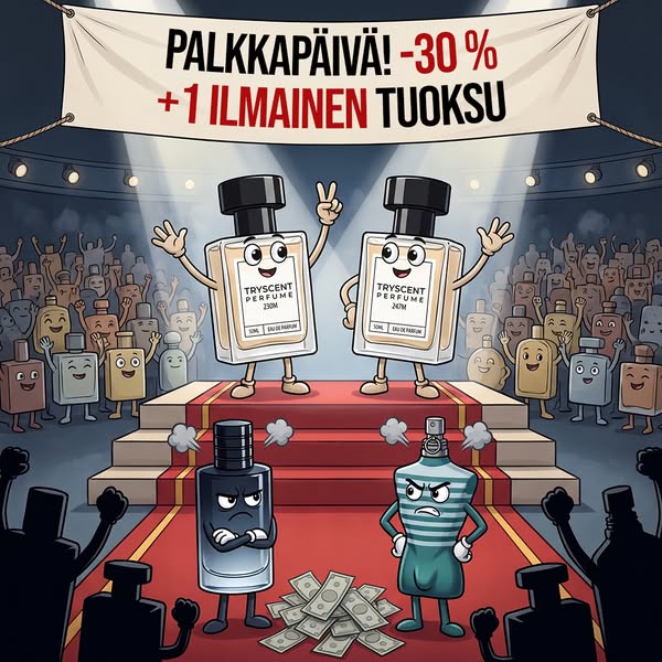 Lempituoksusi jopa 30% edullisemmin!