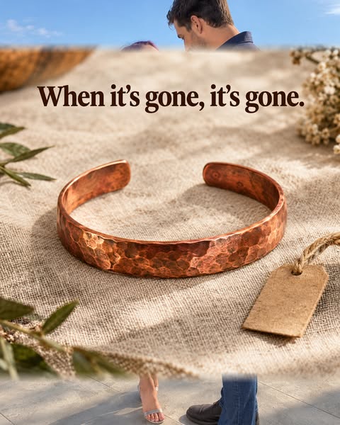 When it's gone, it's gone.
