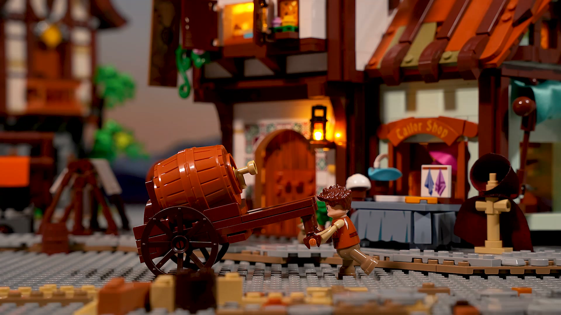Discontinued Soon LUMIBRICKS Medieval Tailor Shop Last Chance to Own It