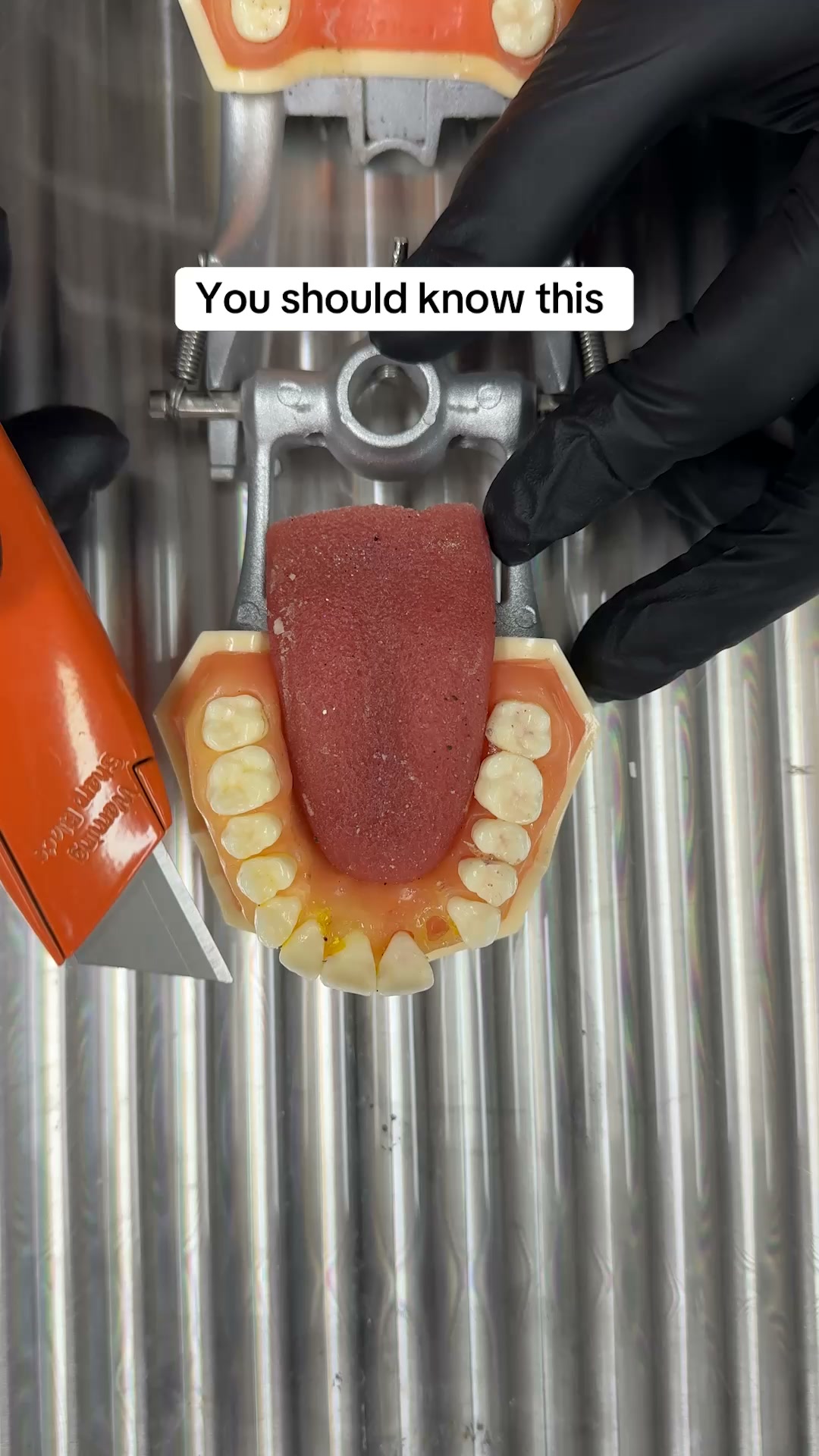Tough teeth use Tooth Armour.