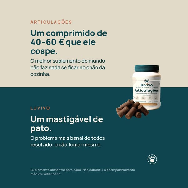 O comprimido que ele cospe