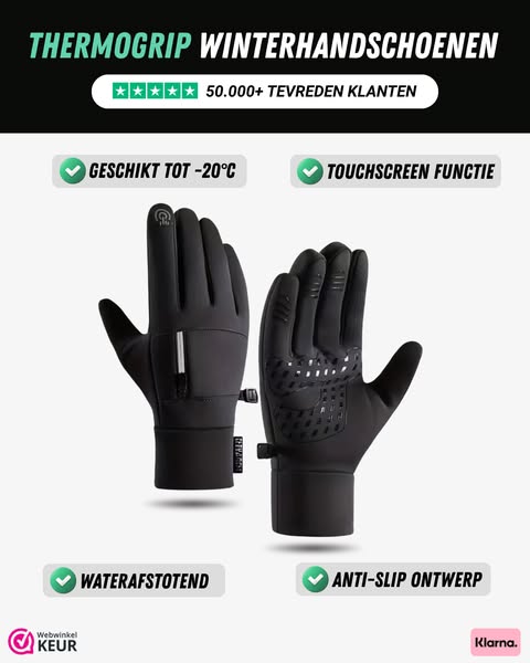 Hekel aan koude handen op de fiets?