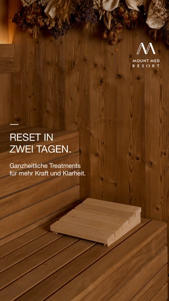 Zeit für Erholung.