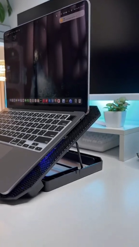 Adjustable Laptop Cooling Stand Pad