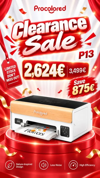 P13 DTF Printer - Save €875