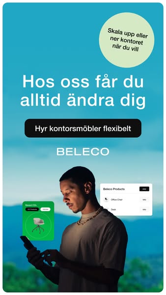Hyr högklassiga kontorsmöbler