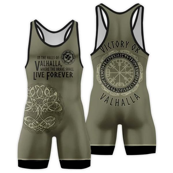 Veteran Spartan Soldier Wrestling Singlets