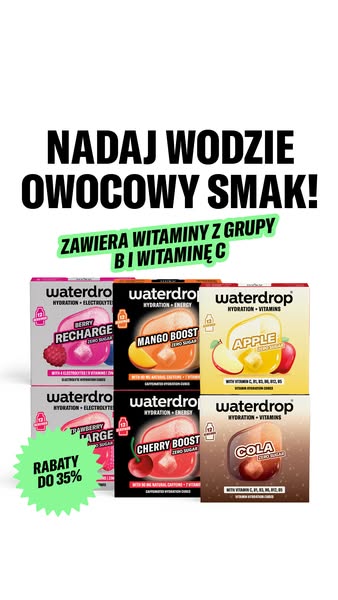 Owocowe kostki do wody w supercenach