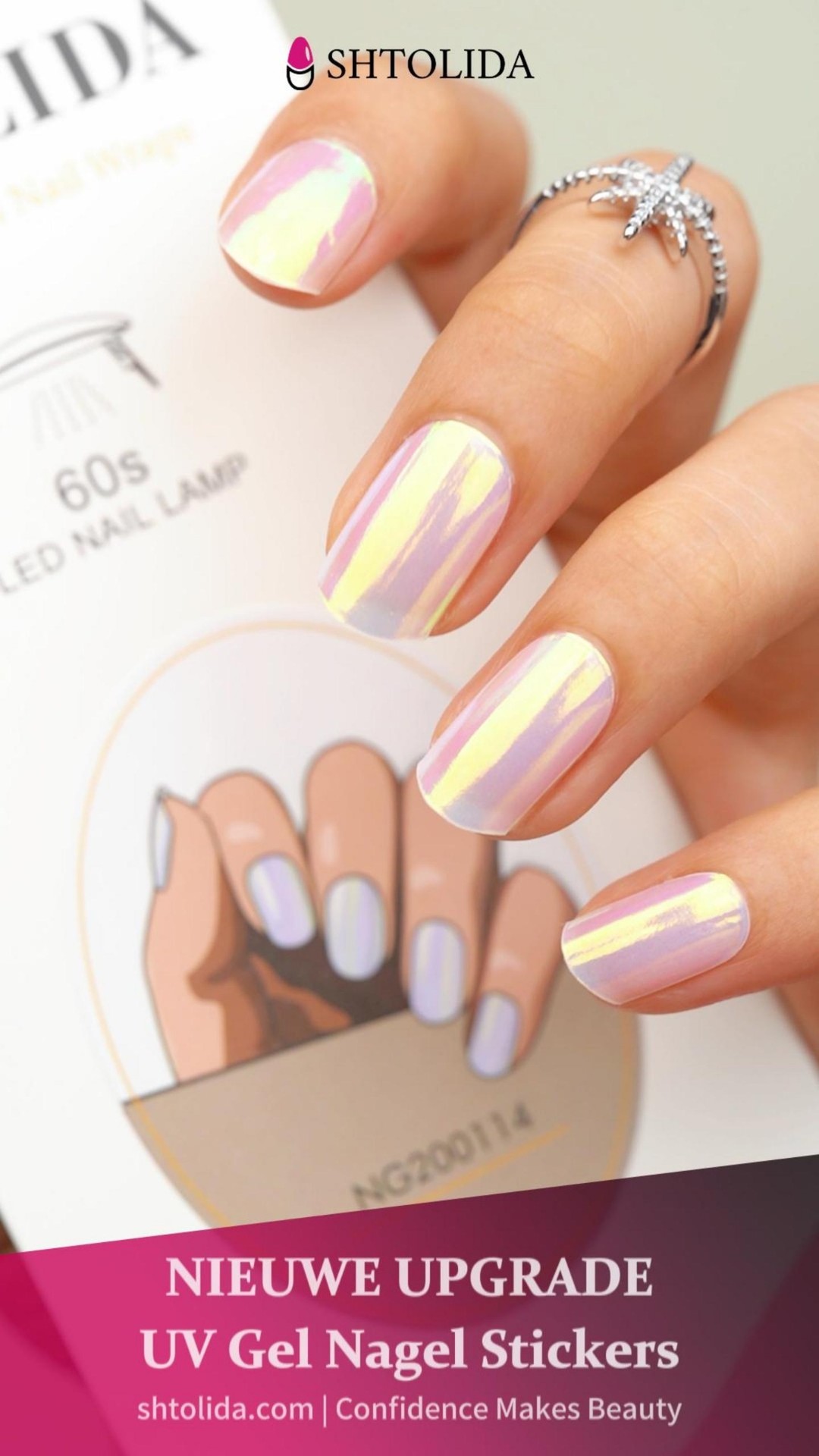 Nieuwe upgrade: UV Gel Nagel Stickers