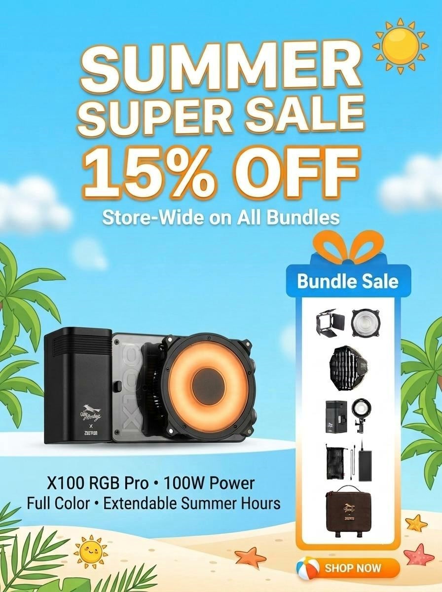 100W Pocket Pro Light (20% OFF Summer Sale!)