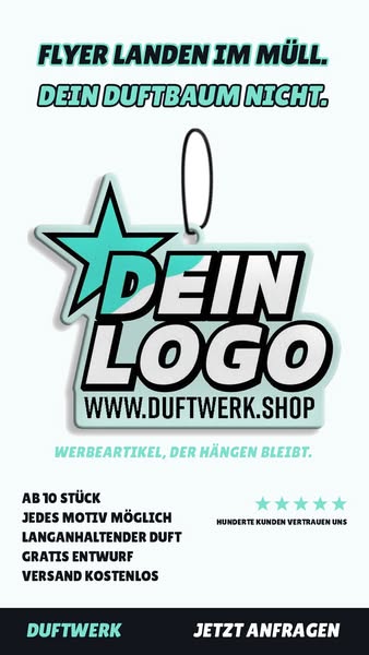 Duftbäume mit deinem Logo