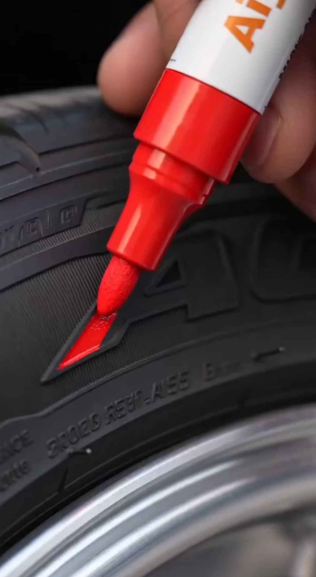 Oil-Based Tire Lettering & DIY Detail Pen Waterproof