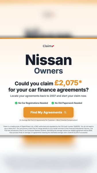 Was Your Nissan Finance Mis-Sold? Check Now