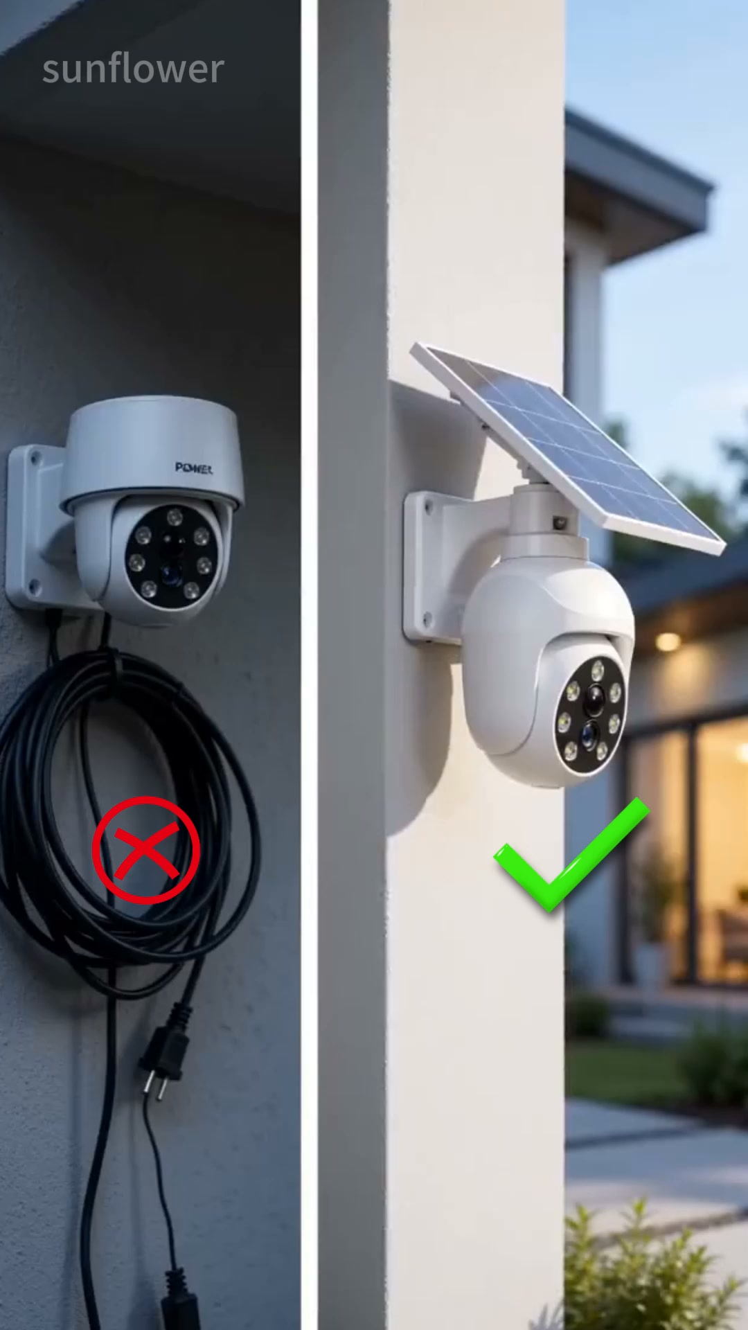 A "security camera" that doesn't need electricity.