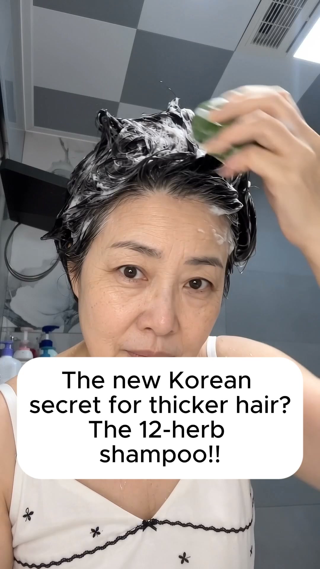 Korean Hair Growth Bar — Stop Hair Loss With 12 Herbs