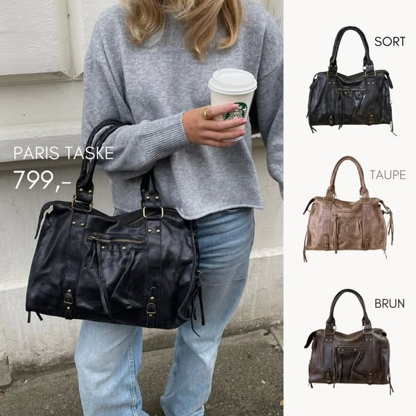 BESTSELLER! Få vores Paris Taske fra kun 639