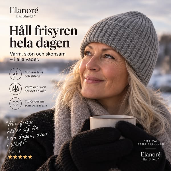 Skydda håret i vinter