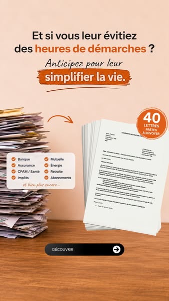 Simplifiez leurs démarches post-décès