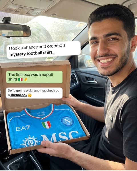Order a Mystery Football Shirt Today