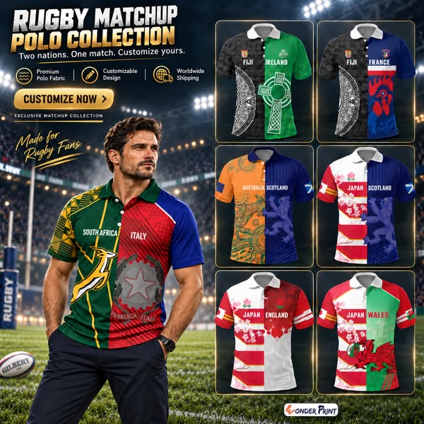 Rugby Matchup Polo Shirt Collection