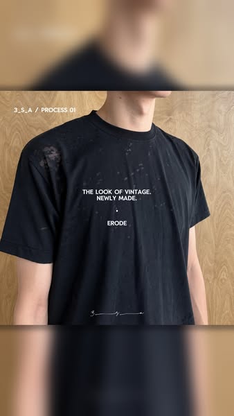 Eroded Wash Tee