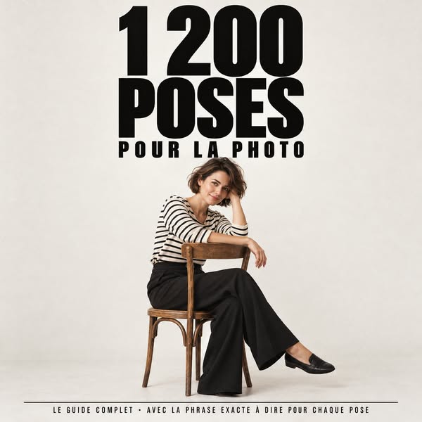 Le Guide des Poses™ — 1 200 fiches de poses en 15 catégories