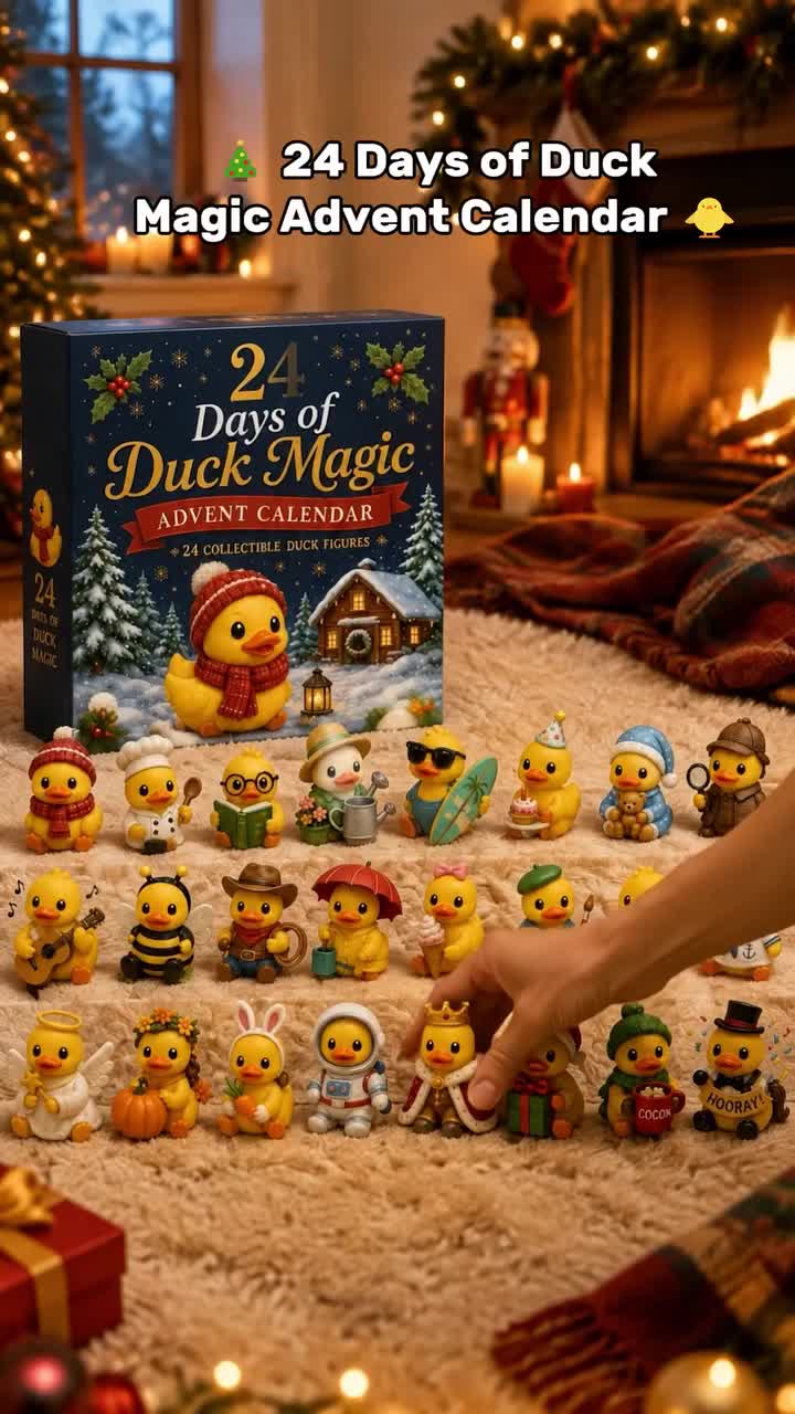 24-Day Duck Magic Advent Calendar