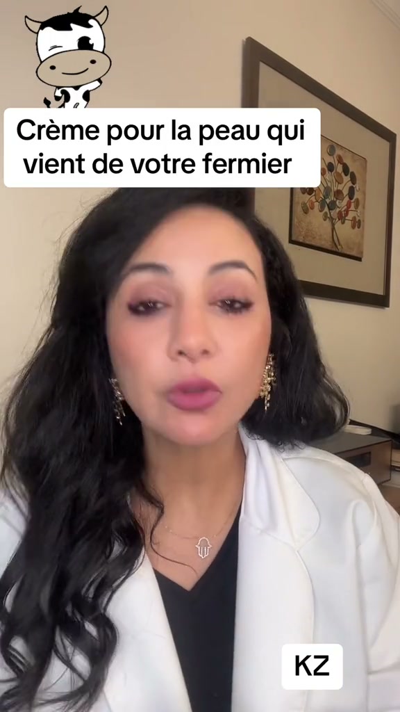 La crème qui vient de chez le fermier