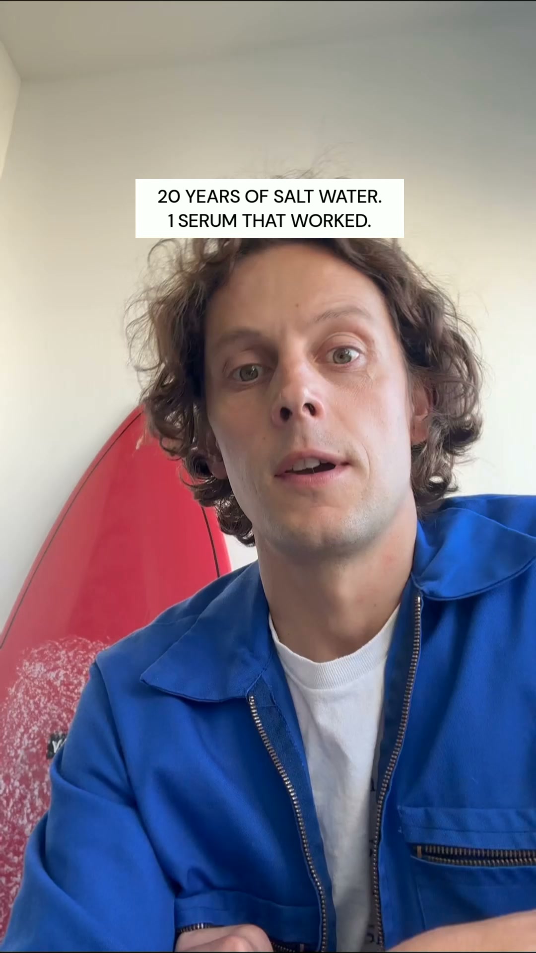The serum in a surfer’s bag
