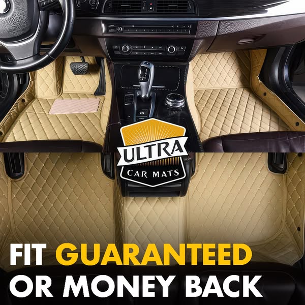 Zero risk — perfect fit car mats or full refund.