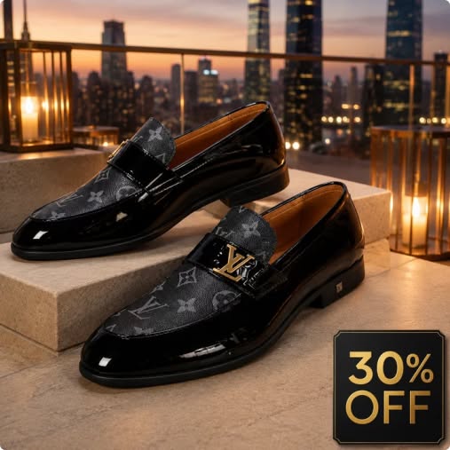 Luxury Genuine Leather Business Loafers for Men
