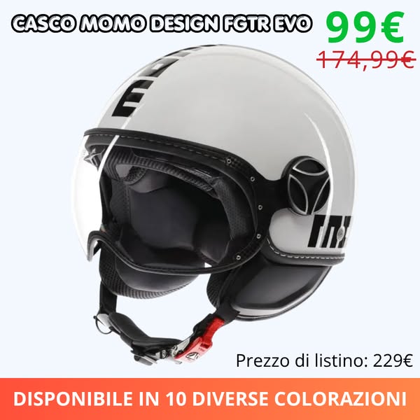 Casco Momo Design: Vari Colori Disponibili