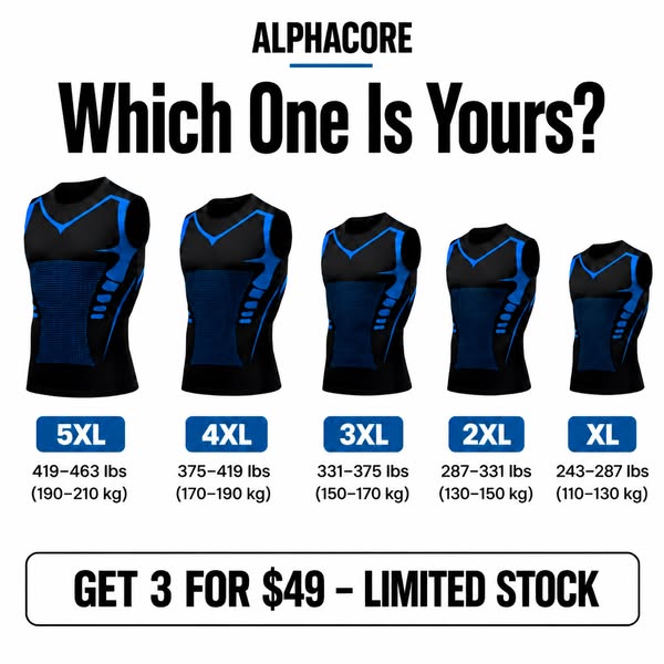 Find Your Perfect Size — S to 5XL