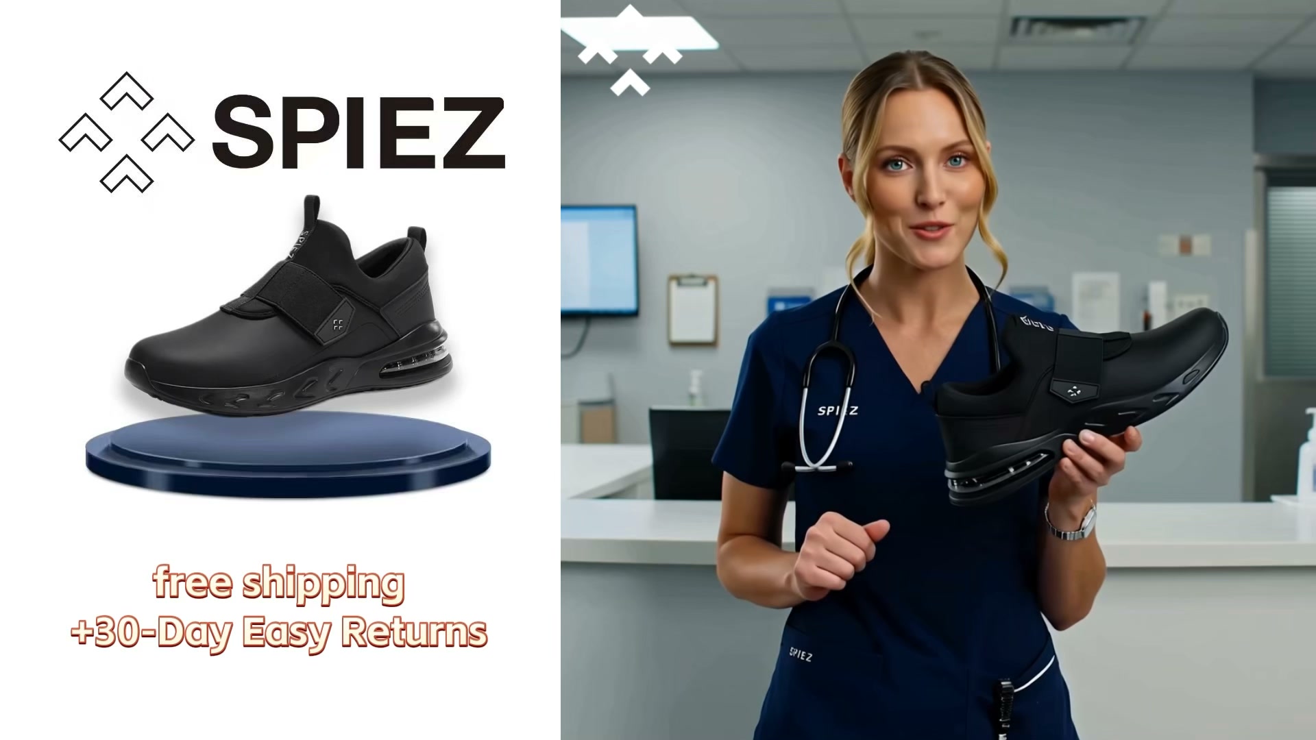 Unisex - Slip on, waterproof, air cushion, easy to clean